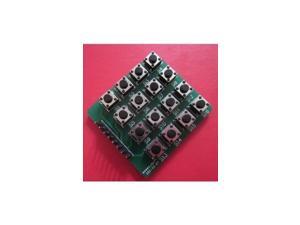 Inline 4X4 matrix keyboard 16 keys keys keyboard microcontroller external expans Inline 4X4 matrix keyboard 16 keys keys keyboard microcontroller external expans