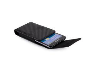 Black Carbon Fiber Vertical Pouch w/ 360 angle rotating Belt Clip fits LG 3G Black Carbon Fiber Vertical Pouch w/ 360 angle rotating Belt Clip fits LG 3G