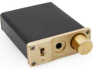 SMSL sApVI HiFi Stereo Headphone Amplifier + Power Adapter Gold SMSL sApVI HiFi Stereo Headphone Amplifier + Power Adapter Gold