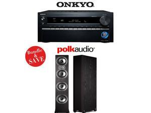 Onkyo TX-NR1030 9.2-Ch Dolby Atmos Ready Network A/V Receiver + (1) Pair of Polk Audio TSi 500 4-Way Floorstanding Loudspeakers - Bundle Onkyo TX-NR1030 9.2-Ch Dolby Atmos Ready Network A/V Receiver + (1) Pair of Polk Audio TSi 500 4-Way Floorstanding Loudspeakers - Bundle