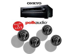 Onkyo TX-NR3030 11.2-Ch Networking A/V Receiver + (4) Polk Audio 900-LS High Performance In-Ceiling Loudspeakers - Bundle Onkyo TX-NR3030 11.2-Ch Networking A/V Receiver + (4) Polk Audio 900-LS High Performance In-Ceiling Loudspeakers - Bundle