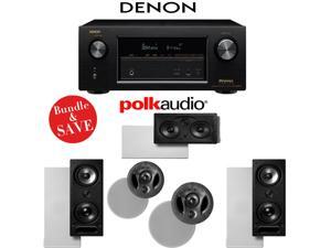 Denon AVR-X3200W 7.2-Channel Full 4K Ultra HD A/V Receiver + Polk Audio 265-LS + Polk Audio 900-LS + Polk Audio 255C-LS - In-Wall / In-Ceiling Bundle Denon AVR-X3200W 7.2-Channel Full 4K Ultra HD A/V Receiver + Polk Audio 265-LS + Polk Audio 900-LS + Polk Audio 255C-LS - In-Wall / In-Ceiling Bundle