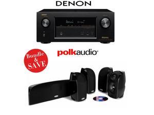 Denon AVR-X3200W 7.2-Channel Full 4K Ultra HD A/V Receiver + A Polk Audio TL350 High Performance 5.0 Home Theater Package Denon AVR-X3200W 7.2-Channel Full 4K Ultra HD A/V Receiver + A Polk Audio TL350 High Performance 5.0 Home Theater Package