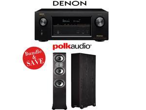 Denon AVR-X3200W 7.2-Channel Full 4K Ultra HD A/V Receiver + (1) Pair of Polk Audio TSi 400 3-Way Floorstanding Loudspeakers - Bundle Denon AVR-X3200W 7.2-Channel Full 4K Ultra HD A/V Receiver + (1) Pair of Polk Audio TSi 400 3-Way Floorstanding Loudspeakers - Bundle