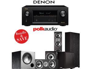Denon AVR-X3200W 7.2-Channel Full 4K Ultra HD A/V Receiver + Polk Audio TSi 400 + Polk Audio TSi 100 + Polk Audio CS10 + Polk Audio PSW108 - 5.1 Home Theater Package Denon AVR-X3200W 7.2-Channel Full 4K Ultra HD A/V Receiver + Polk Audio TSi 400 + Polk Audio TSi 100 + Polk Audio CS10 + Polk Audio PSW108 - 5.1 Home Theater Package