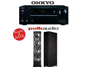 Onkyo TX-NR656 7.2 Channel Network A/V Receiver + (1) Pair of Polk Audio TSi 500 Floorstanding Loudspeakers - Bundle Onkyo TX-NR656 7.2 Channel Network A/V Receiver + (1) Pair of Polk Audio TSi 500 Floorstanding Loudspeakers - Bundle