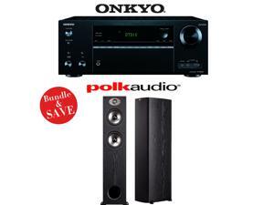 Onkyo TX-NR656 7.2 Channel Network A/V Receiver + (1) Pair of Polk Audio TSx 330T 6.5-Inch Floorstanding Loudspeakers - Bundle Onkyo TX-NR656 7.2 Channel Network A/V Receiver + (1) Pair of Polk Audio TSx 330T 6.5-Inch Floorstanding Loudspeakers - Bundle