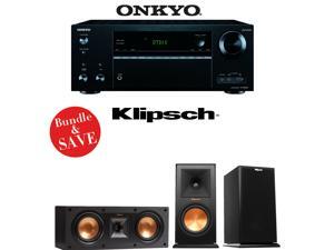 Onkyo TX-NR656 7.2 Channel Network A/V Receiver + Klipsch RP-160M + Klipsch R-25C - Home Theater Package Onkyo TX-NR656 7.2 Channel Network A/V Receiver + Klipsch RP-160M + Klipsch R-25C - Home Theater Package