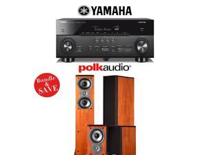 Yamaha AVENTAGE RX-A760BL 7.2-Channel Network A/V Receiver + Polk Audio TSi 300 (Cherry) + Polk Audio TSi 100 (Cherry) Home Theater Package Yamaha AVENTAGE RX-A760BL 7.2-Channel Network A/V Receiver + Polk Audio TSi 300 (Cherry) + Polk Audio TSi 100 (Cherry) Home Theater Package