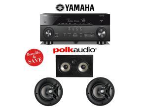 Yamaha AVENTAGE RX-A760BL 7.2-Channel Network A/V Receiver + Polk Audio V60 + Polk Audio 255C-RT 3.0 In-Wall / In-Ceiling Speaker System Yamaha AVENTAGE RX-A760BL 7.2-Channel Network A/V Receiver + Polk Audio V60 + Polk Audio 255C-RT 3.0 In-Wall / In-Ceiling Speaker System