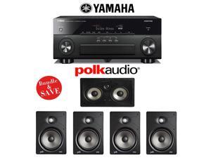 Yamaha AVENTAGE RX-A860BL 7.2 Channel Network AV Receiver + Polk Audio V85 5.0 High Performance In-Wall Home Speaker System Yamaha AVENTAGE RX-A860BL 7.2 Channel Network AV Receiver + Polk Audio V85 5.0 High Performance In-Wall Home Speaker System