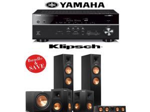 Klipsch RP-260F Reference Premiere 5.1 Home Theater System with Yamaha RX-V681BL 7.2-Channel A/V Receiver Klipsch RP-260F Reference Premiere 5.1 Home Theater System with Yamaha RX-V681BL 7.2-Channel A/V Receiver