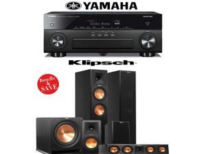 Yamaha AVENTAGE RX-A860BL 7.2 Channel Network AV Receiver + Klipsch RP-260F _ Klipsch RP-160M + Klipsch RP-440C + Klipsch R-112SW - 5.1 Reference Premiere Home Theater Package Yamaha AVENTAGE RX-A860BL 7.2 Channel Network AV Receiver + Klipsch RP-260F _ Klipsch RP-160M + Klipsch RP-440C + Klipsch R-112SW - 5.1 Reference Premiere Home Theater Package
