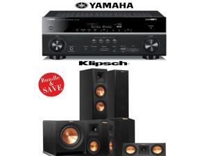 Klipsch RP-250F 5.1 Home Theater Speaker System with Yamaha RX-V781BL 7.2-Ch Network A/V Receiver Klipsch RP-250F 5.1 Home Theater Speaker System with Yamaha RX-V781BL 7.2-Ch Network A/V Receiver