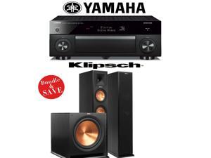 Yamaha RX-A1060BL AVENTAGE 7.2-Channel Dolby Atmos Network A/V Receiver + Klipsch RP-260F + Klipsch R-115SW - 2.1 Reference Premiere Home Theater Package Yamaha RX-A1060BL AVENTAGE 7.2-Channel Dolby Atmos Network A/V Receiver + Klipsch RP-260F + Klipsch R-115SW - 2.1 Reference Premiere Home Theater Package