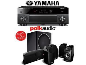 Yamaha RX-A2060BL AVENTAGE 9.2-Channel Network A/V Receiver + Polk Audio TL250 + Polk Audio PSW110 - 5.1 Home Theater Package Yamaha RX-A2060BL AVENTAGE 9.2-Channel Network A/V Receiver + Polk Audio TL250 + Polk Audio PSW110 - 5.1 Home Theater Package