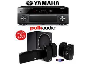 Yamaha RX-A2060BL AVENTAGE 9.2-Channel Network A/V Receiver + Polk Audio TL350 + Polk Audio PSW110 - 5.1 Home Theater Package Yamaha RX-A2060BL AVENTAGE 9.2-Channel Network A/V Receiver + Polk Audio TL350 + Polk Audio PSW110 - 5.1 Home Theater Package