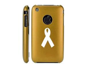 Apple iPhone 3G 3GS Gold E168 Aluminum Metal Back Case Awareness Ribbon Apple iPhone 3G 3GS Gold E168 Aluminum Metal Back Case Awareness Ribbon
