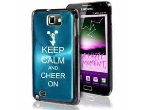 Samsung Galaxy Note i9220 i717 N7000 Light Blue F393 Aluminum Plated Hard Case Keep Calm and Cheer On Samsung Galaxy Note i9220 i717 N7000 Light Blue F393 Aluminum Plated Hard Case Keep Calm and Cheer On