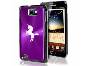 Samsung Galaxy Note i9220 i717 N7000 Purple F182 Aluminum Plated Hard Case Unicorn Samsung Galaxy Note i9220 i717 N7000 Purple F182 Aluminum Plated Hard Case Unicorn