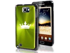 Samsung Galaxy Note i9220 i717 N7000 Green F23 Aluminum Plated Hard Case Crown Samsung Galaxy Note i9220 i717 N7000 Green F23 Aluminum Plated Hard Case Crown