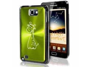 Samsung Galaxy Note i9220 i717 N7000 Green F524 Aluminum Plated Hard Case Cute Giraffe Cartoon Samsung Galaxy Note i9220 i717 N7000 Green F524 Aluminum Plated Hard Case Cute Giraffe Cartoon