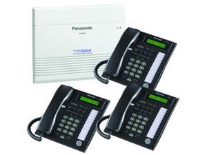 Panasonic KX-TA824 System + (3) KX-T7731 Black Panasonic KX-TA824 System + (3) KX-T7731 Black