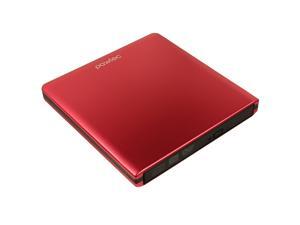 Pawtec External USB 3.0 Aluminum 8X DVD-RW Writer Optical Drive with Lightscribe (Red) Pawtec External USB 3.0 Aluminum 8X DVD-RW Writer Optical Drive with Lightscribe (Red)