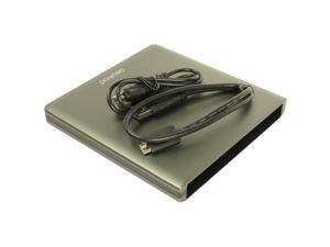 Pawtec Luxury Slim Aluminum USB 3.0 External Enclosure For Optical SATA Drive Blu-Ray DVD MAC / PC - Gray Edition Pawtec Luxury Slim Aluminum USB 3.0 External Enclosure For Optical SATA Drive Blu-Ray DVD MAC / PC - Gray Edition
