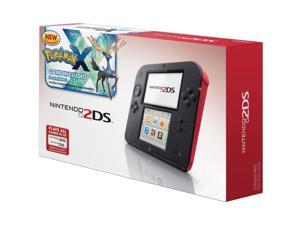 Nintendo 2DS Crimson Red With Pre-installed Pokémon X Game Nintendo 2DS Crimson Red With Pre-installed Pokémon X Game
