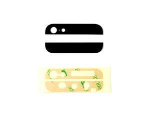 iPhone 5 Black top & bottom back glass lens + adhesive tape replacement part iPhone 5 Black top & bottom back glass lens + adhesive tape replacement part