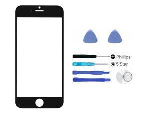 Black front outer glass lens screen for Apple iPhone 6 5.5" replacement (LCD & Digitizer not included) + Tools kit Black front outer glass lens screen for Apple iPhone 6 5.5" replacement (LCD & Digitizer not included) + Tools kit