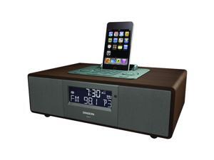 Sangean - WR-5 - Sangean WR-5 Desktop Clock Radio - 5 W RMS - Stereo - Apple Dock Interface - 2 x Alarm - FM, AM Sangean - WR-5 - Sangean WR-5 Desktop Clock Radio - 5 W RMS - Stereo - Apple Dock Interface - 2 x Alarm - FM, AM