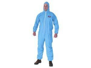 Kimberly-Clark - 45326 - FR Treated Cellulosic and Polyester Spun Lace, Flame-Resistant Coverall w/Hood, Size: 3XL Kimberly-Clark - 45326 - FR Treated Cellulosic and Polyester Spun Lace, Flame-Resistant Coverall w/Hood, Size: 3XL