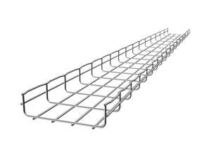 CABLOFIL CF54/150EZ Wire Mesh Cable Tray, 6x2In, 10 Ft CABLOFIL CF54/150EZ Wire Mesh Cable Tray, 6x2In, 10 Ft