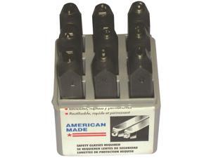 1/4" Round Face Steel Number Set 1/4" Round Face Steel Number Set