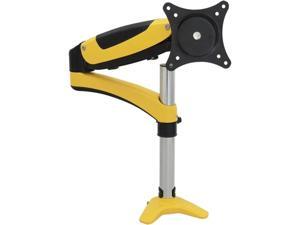 SIIG CE-MT1L12-S1 Full-Motion Easy Access Single Monitor Desk Mount - Yellow SIIG CE-MT1L12-S1 Full-Motion Easy Access Single Monitor Desk Mount - Yellow