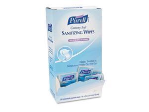 Gojo - GOJ 9027-12 - Cottony Soft Individually Wrapped Hand Sanitizing Wipes, 5 x 7, White, 12/Ctn Gojo - GOJ 9027-12 - Cottony Soft Individually Wrapped Hand Sanitizing Wipes, 5 x 7, White, 12/Ctn