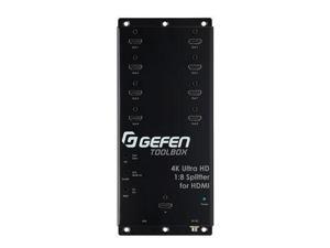 Gefen - GTB-HD4K2K-148C-BLK - Gefen Ultra HD 1:8 Splitter for HDMI - 4096 x 2160 - 300 MHzMaximum Video Bandwidth - HDMI Gefen - GTB-HD4K2K-148C-BLK - Gefen Ultra HD 1:8 Splitter for HDMI - 4096 x 2160 - 300 MHzMaximum Video Bandwidth - HDMI