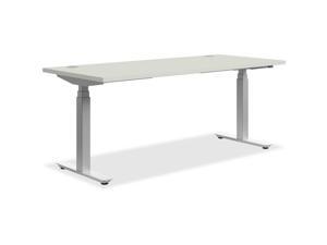 HON - HONHAB3S24F - HON Height-adjustable Table Base - T-shaped Base - 2 Legs - Silver - Steel HON - HONHAB3S24F - HON Height-adjustable Table Base - T-shaped Base - 2 Legs - Silver - Steel