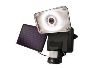 Maxsa - 44642-CAM-BK - MAXSA INNOVATIONS 44642-CAM-BK Solar-Powered Security Video Camera & Floodlight Maxsa - 44642-CAM-BK - MAXSA INNOVATIONS 44642-CAM-BK Solar-Powered Security Video Camera & Floodlight