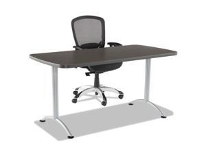 Iceberg - 69315 - Iceberg Utility Table - Rectangle Top - 60 Table Top Length x 30 Table Top Width - Gray Walnut Iceberg - 69315 - Iceberg Utility Table - Rectangle Top - 60 Table Top Length x 30 Table Top Width - Gray Walnut