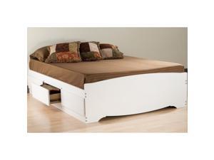 Prepac WBQ-6200-3K Queen Mate's Platform Storage Bed with 6 Drawers - White Prepac WBQ-6200-3K Queen Mate's Platform Storage Bed with 6 Drawers - White
