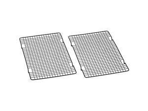 Baker's Secret 1061483 10-by-16-Inch Nonstick Cooling Rack, Set of 2 Baker's Secret 1061483 10-by-16-Inch Nonstick Cooling Rack, Set of 2