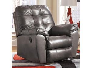 Flash Furniture FSD-2399REC-GRY-GG Signature Design by Ashley Alliston Rocker Recliner in Gray DuraBlend Flash Furniture FSD-2399REC-GRY-GG Signature Design by Ashley Alliston Rocker Recliner in Gray DuraBlend