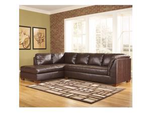 Flash Furniture FSD-2749LFSEC-MAH-GG Signature Design by Ashley Fairplay Sectional with Left Side Facing Chaise in Mahogany DuraBlend Leather Flash Furniture FSD-2749LFSEC-MAH-GG Signature Design by Ashley Fairplay Sectional with Left Side Facing Chaise in Mahogany DuraBlend Leather