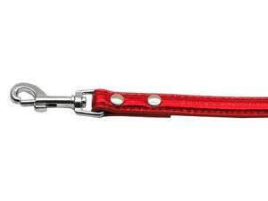 3/4" (18mm) Metallic Two-Tier Collar Red 3/4" Leash 3/4" (18mm) Metallic Two-Tier Collar Red 3/4" Leash