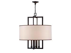 World Imports 4907-42 Cathedral 4-Light Pendant with Shade World Imports 4907-42 Cathedral 4-Light Pendant with Shade