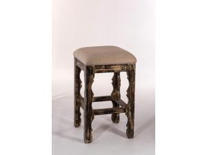 Hillsdale 5713-826 Carrara Backless Counter Stool - Blackwash Finish Hillsdale 5713-826 Carrara Backless Counter Stool - Blackwash Finish