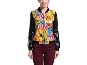 Shefetch Women's Latest 2015 Autumn 1 Colors Womens Outerwear Outerwear Yellow 3XL Shefetch Women's Latest 2015 Autumn 1 Colors Womens Outerwear Outerwear Yellow 3XL